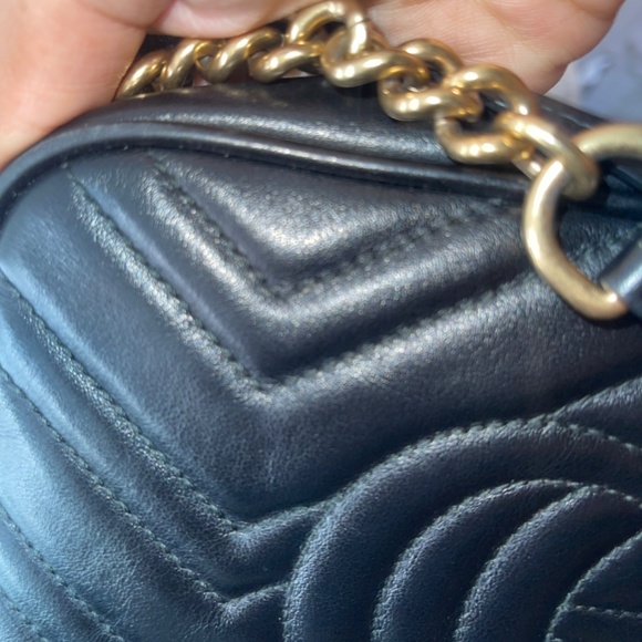 GG Marmont small matelassé shoulder bag - Picture 13 of 16